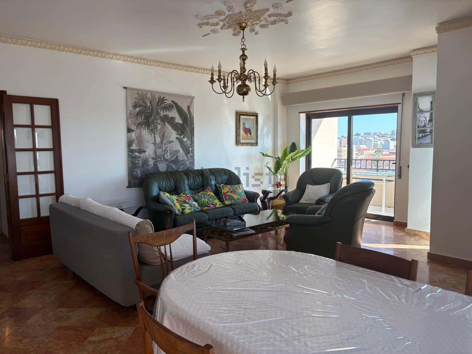 出租公寓 t2在Avenida Luísa Todi, 279 - 客厅