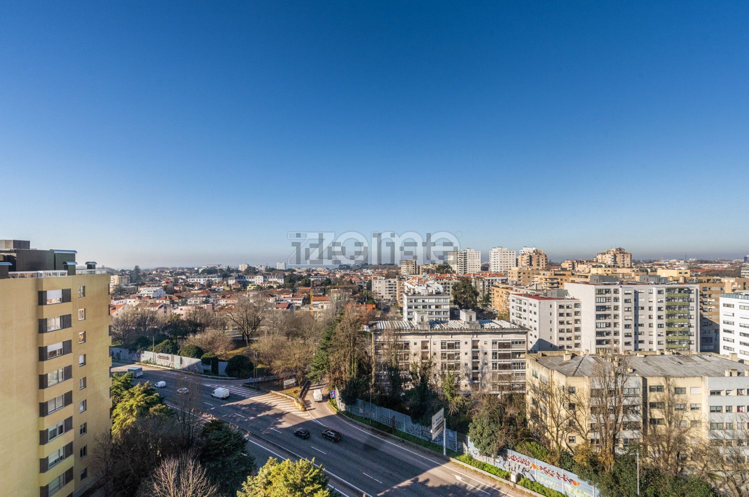 出租公寓 t5在Rua de Eugénio de Castro s/n - 视线