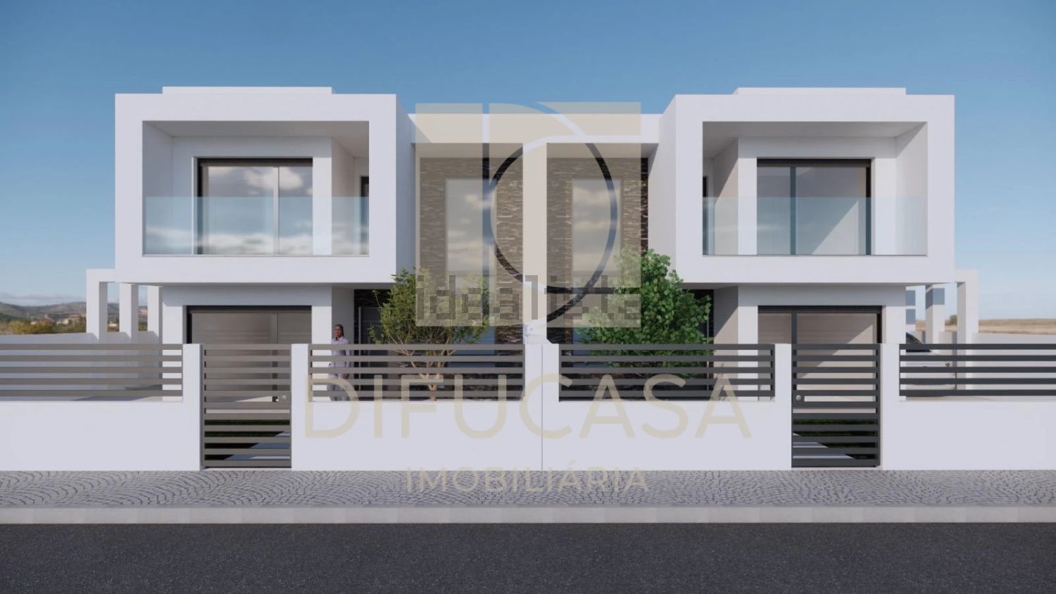 双拼别墅出售在Rua Antero de Quental, 65 - 外立面