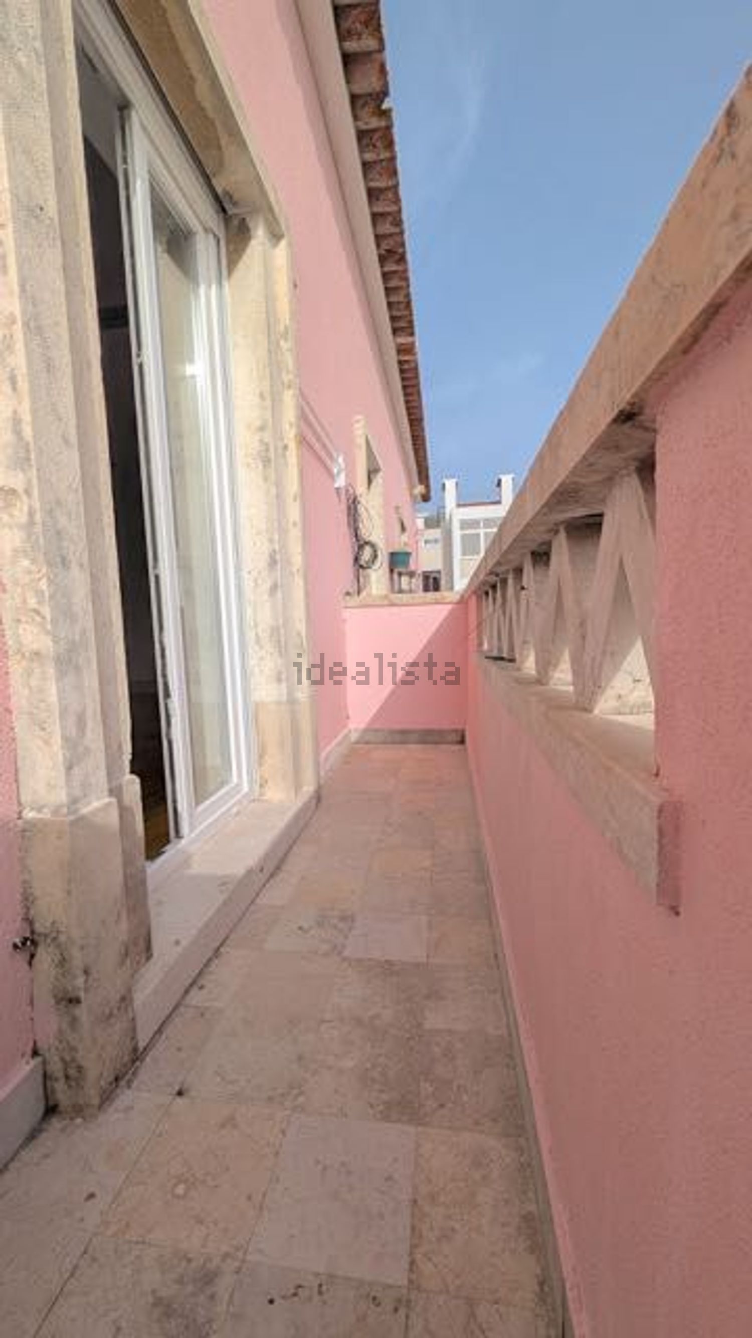 出租公寓 t3在Avenida Elias Garcia, 15 - 露台