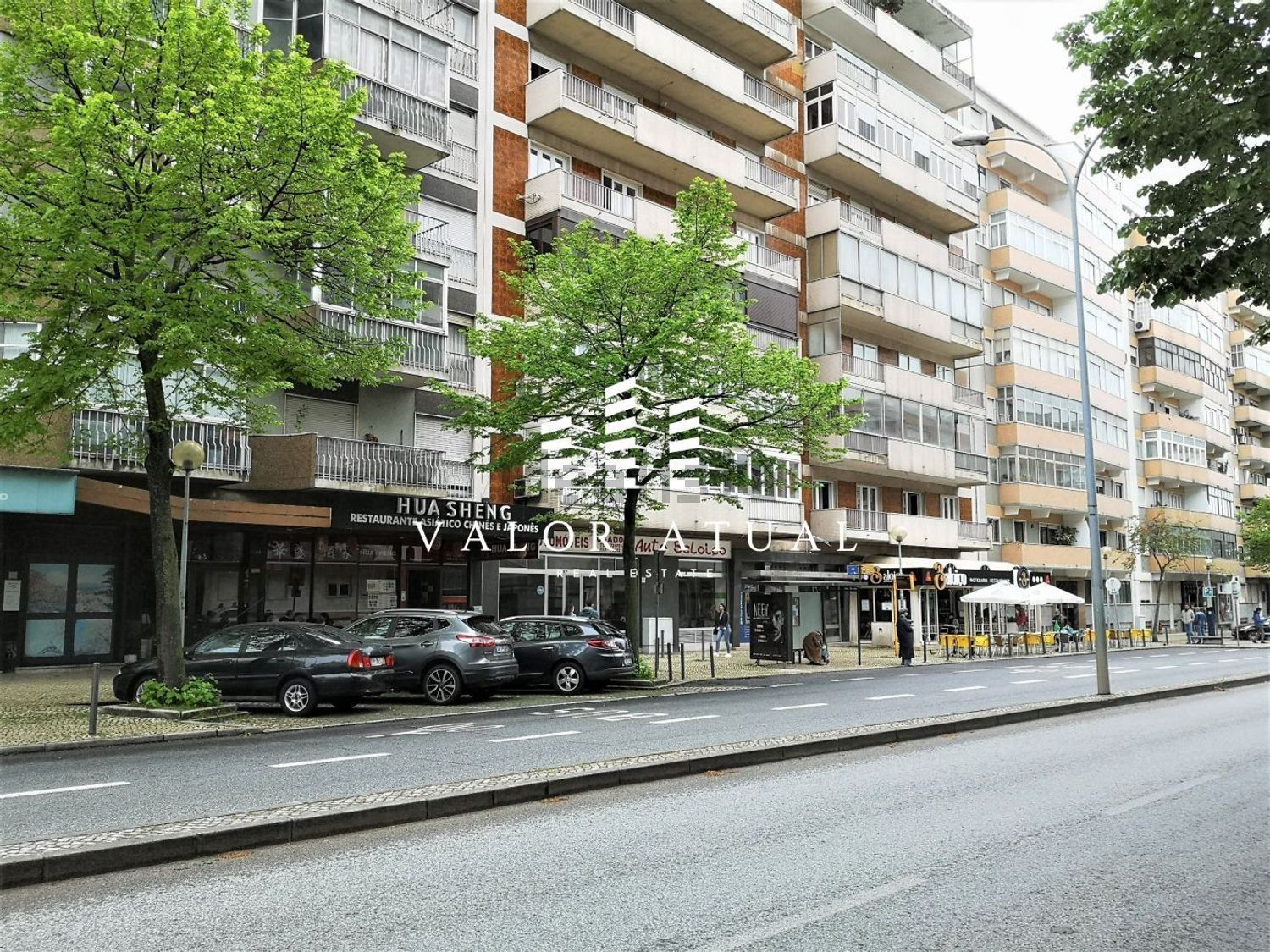出租公寓 t1在Avenida Columbano Bordalo Pinheiro - 视线