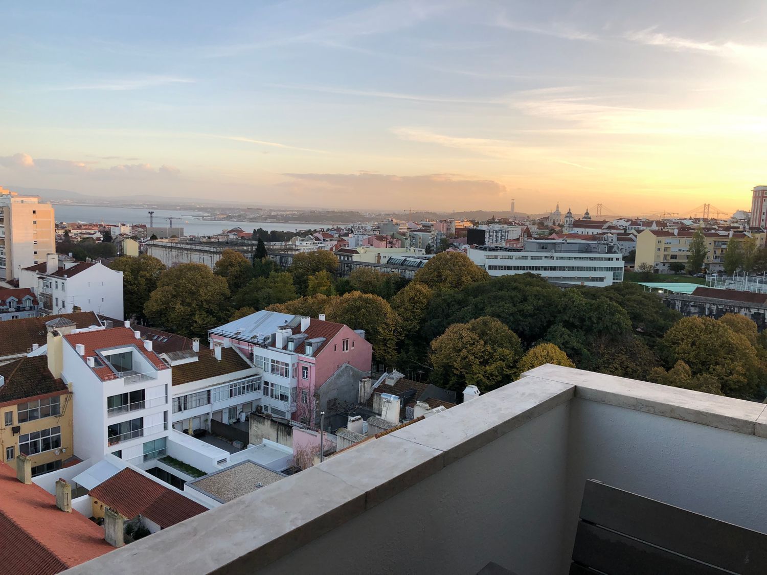 出租公寓 t2在Travessa Légua da Póvoa, 7 - 阳台