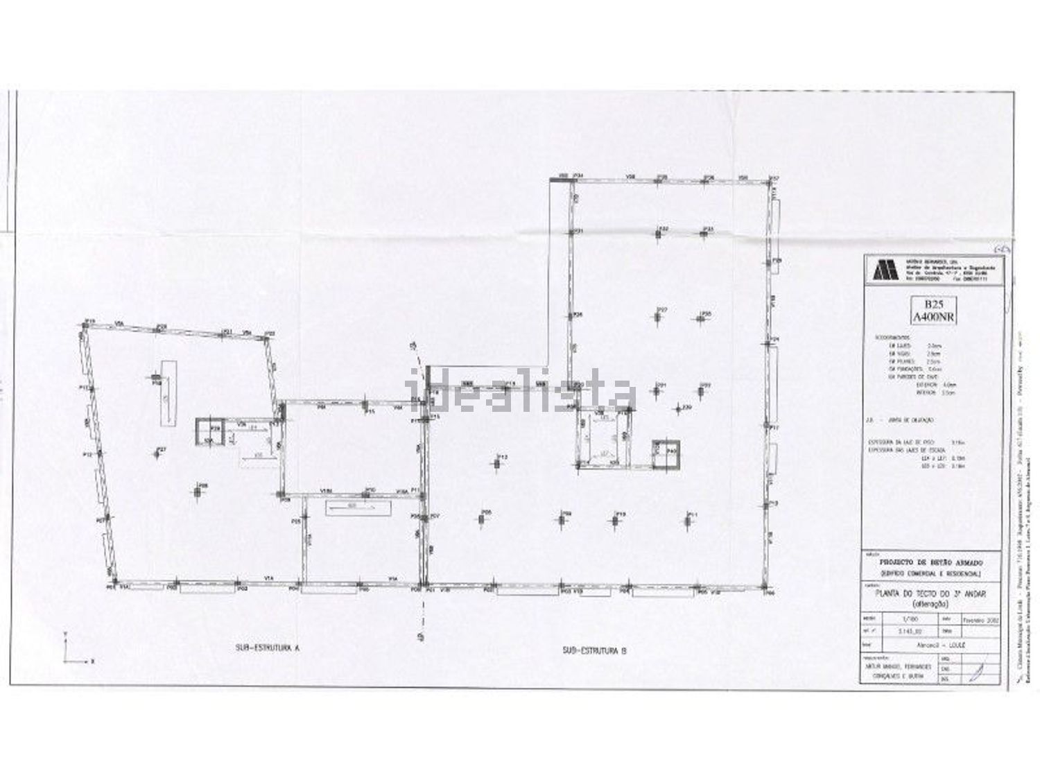 公寓 t2出售在Avenida José dos Santos Farias - 平面图