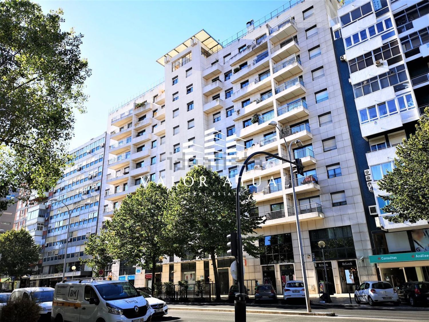 出租公寓 t1在Avenida Columbano Bordalo Pinheiro - 视线