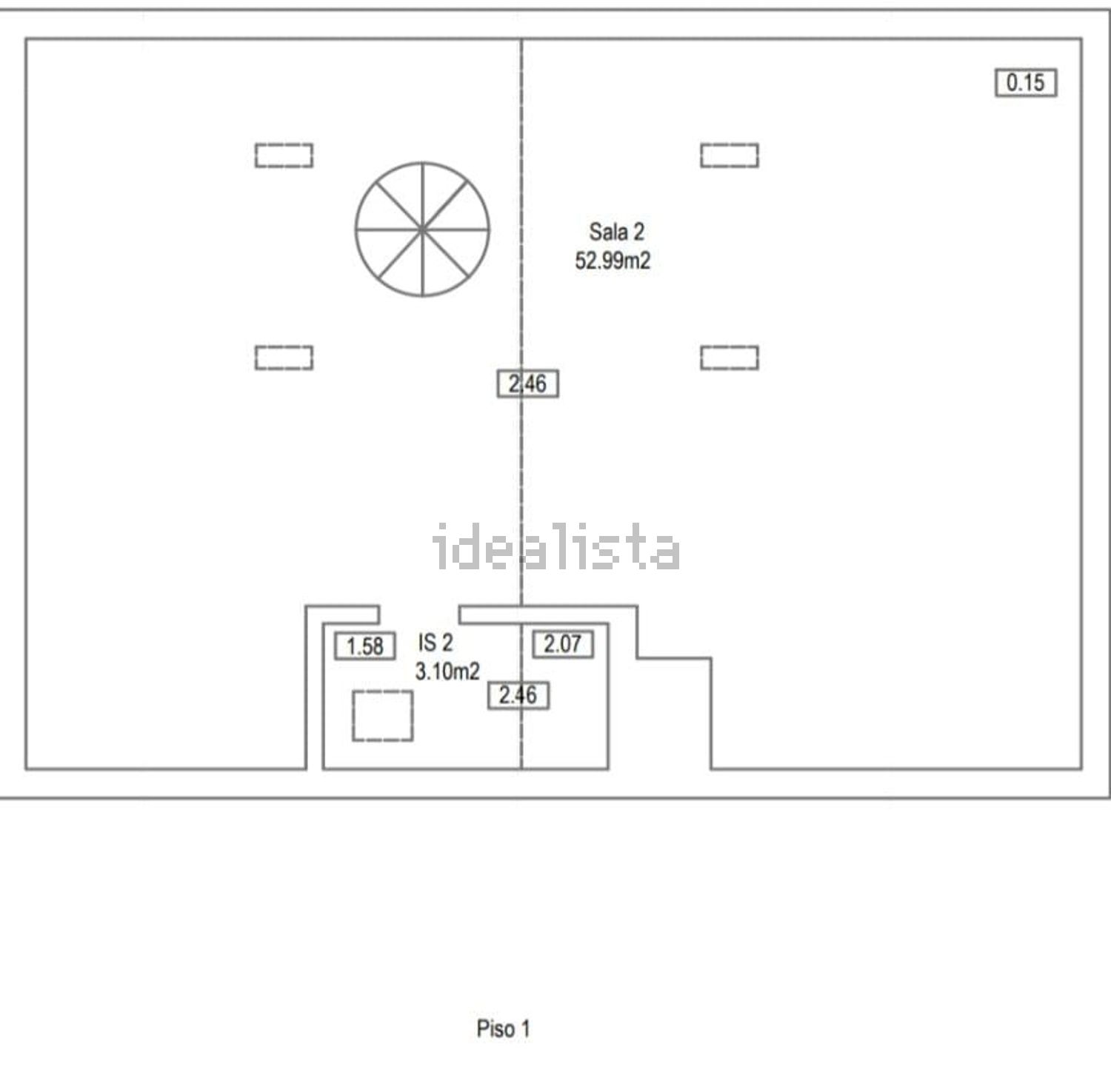 公寓 t2出售在Rua Bem Lembrados, 85 - 平面图