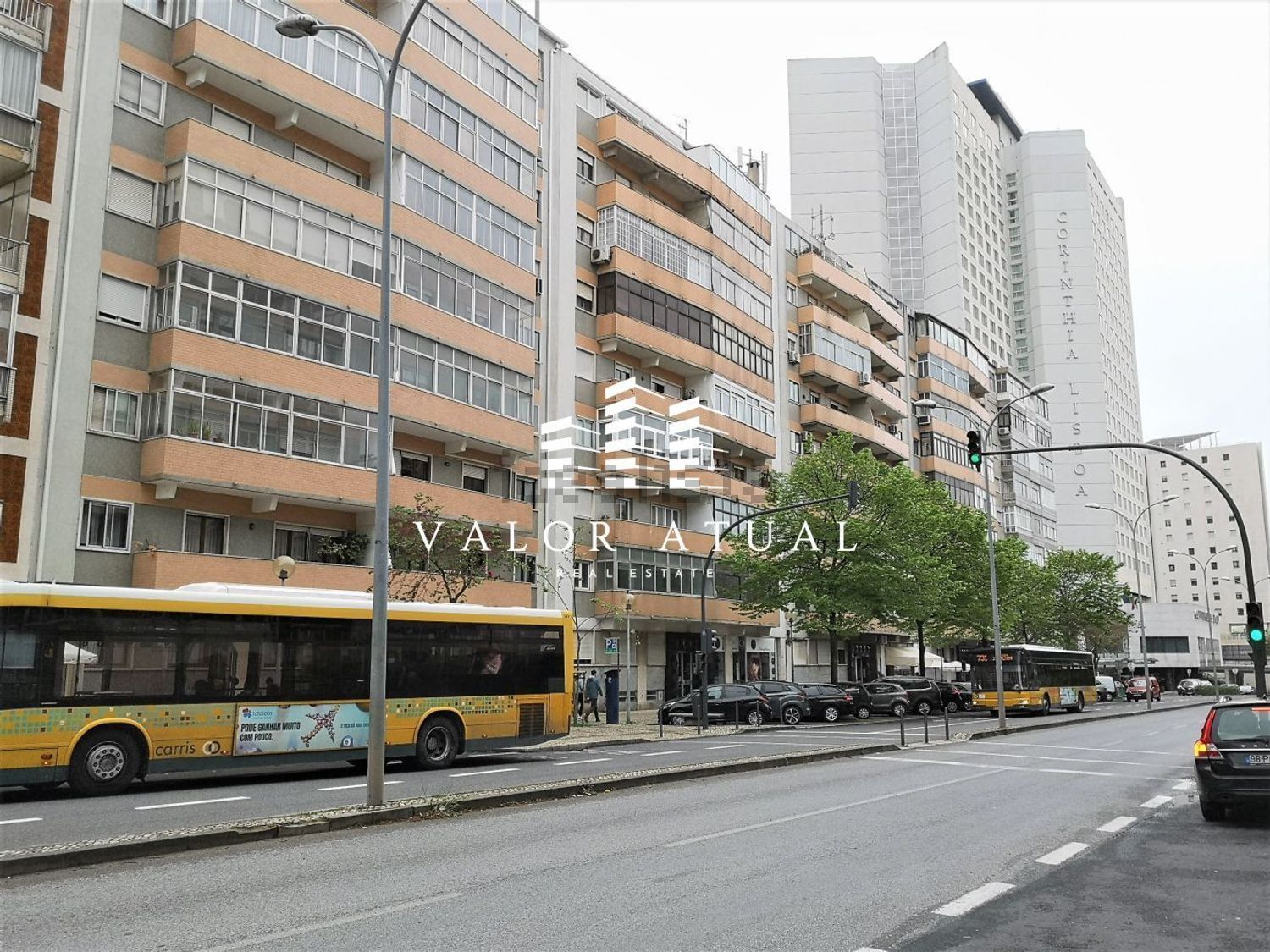 出租公寓 t1在Avenida Columbano Bordalo Pinheiro - 视线