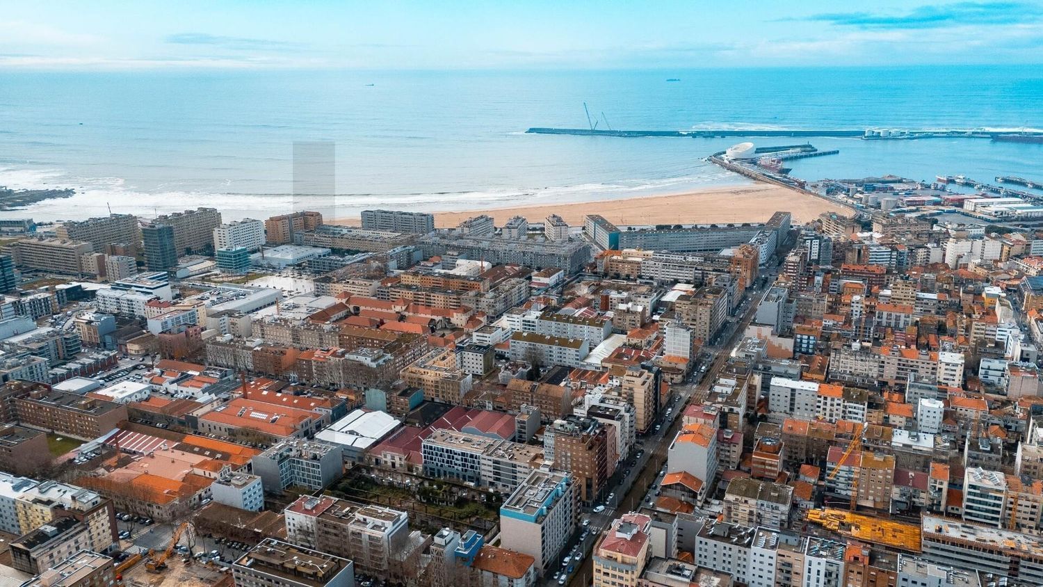 出租公寓 t2在 Matosinhos Sul - Marginal - 视线