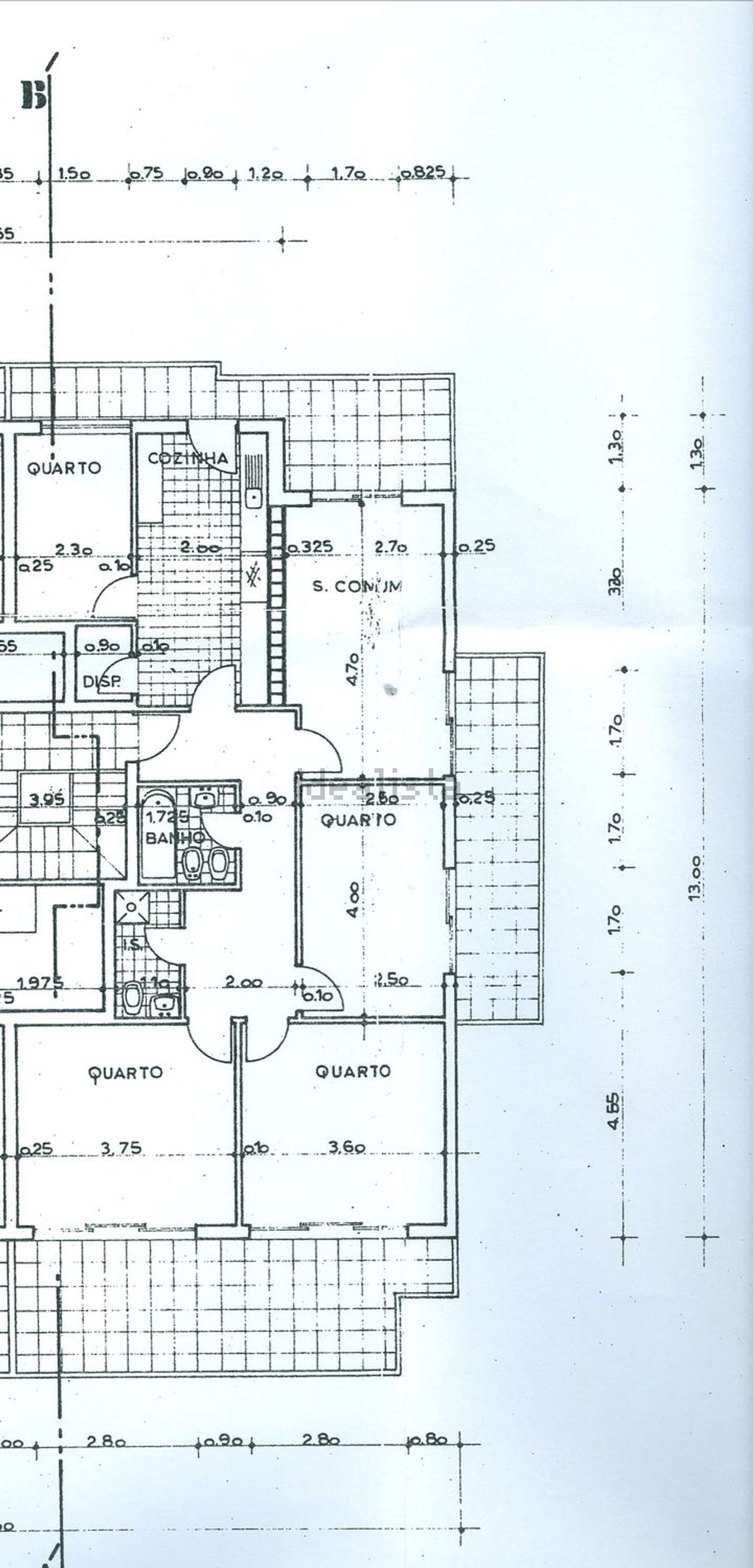 出租公寓 t4在Avenida 25 de Abril de 1974, 9 - 平面图