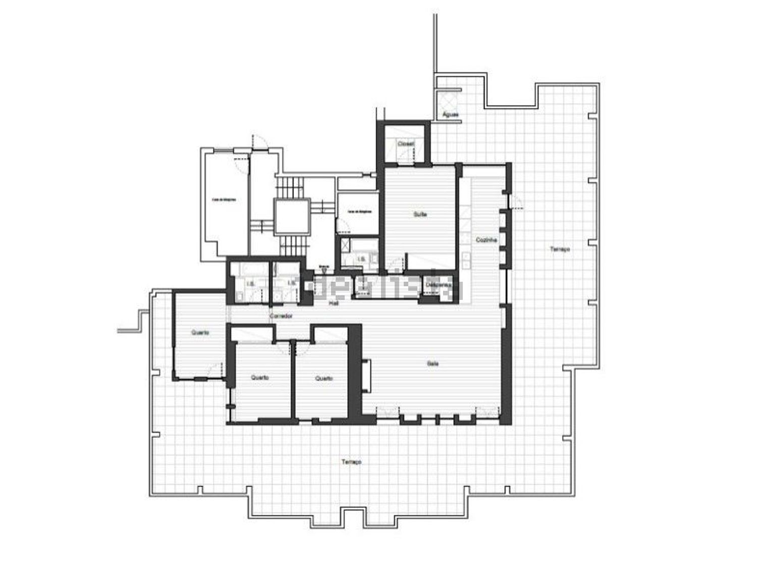 公寓 t4出售在 Linda-a-Velha - 平面图
