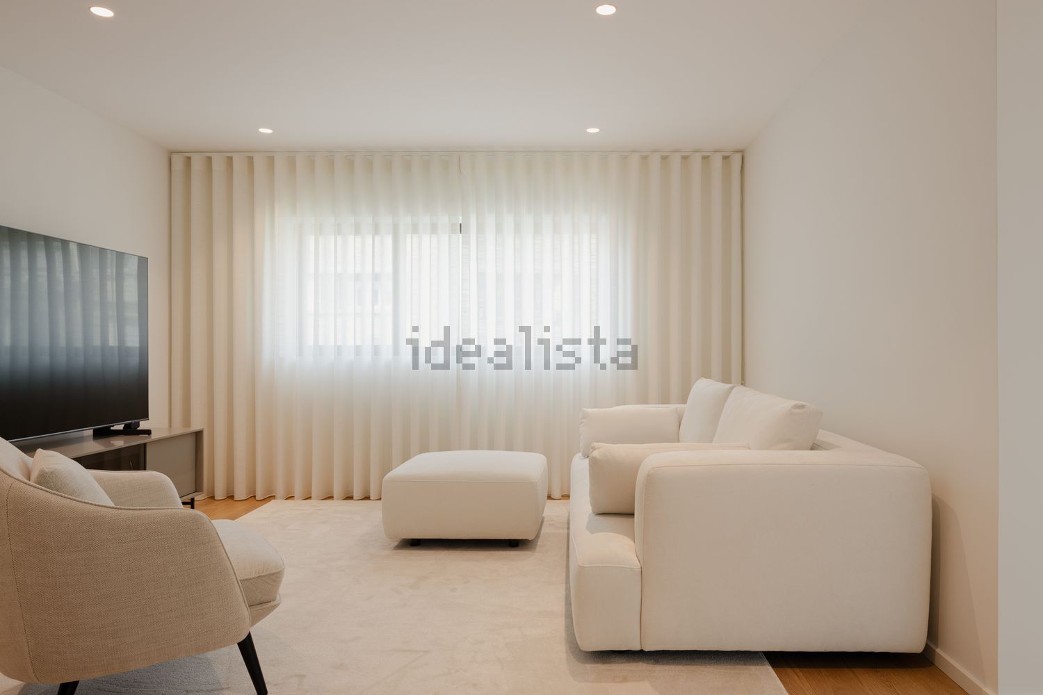 出租公寓 t3在Rua Rodrigo da Fonseca - 客厅