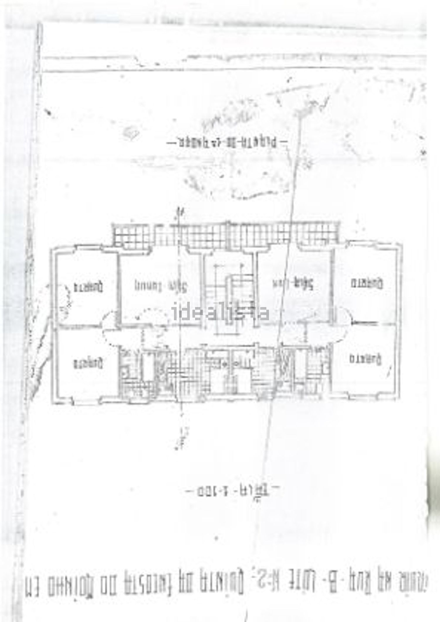 公寓 t2出售在Rua Luís Simões - 平面图