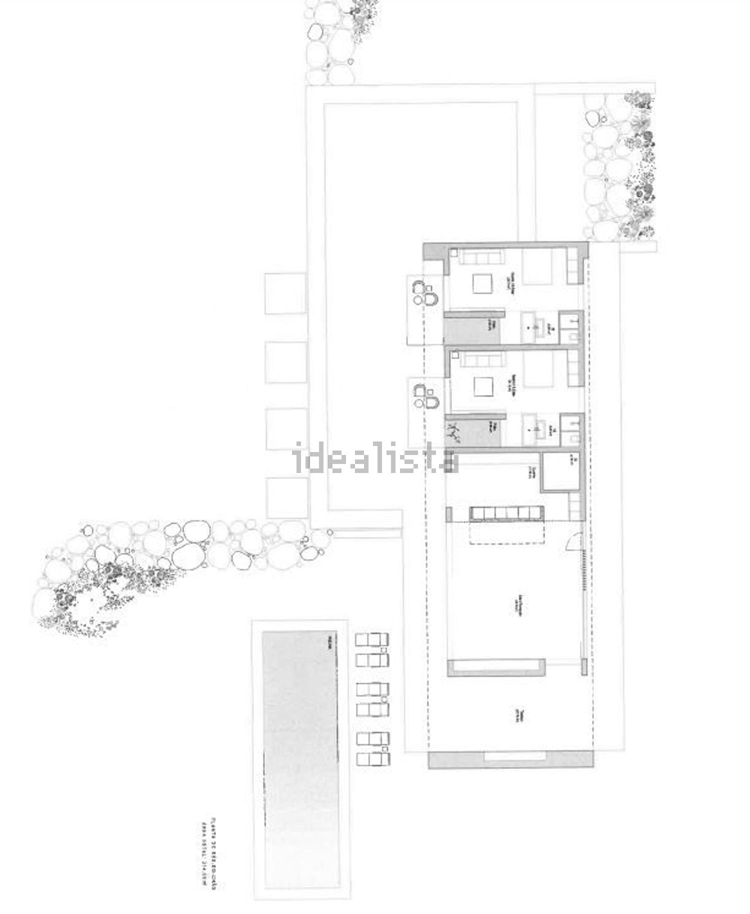 农庄出售在Rua das Flores, 35 - 平面图