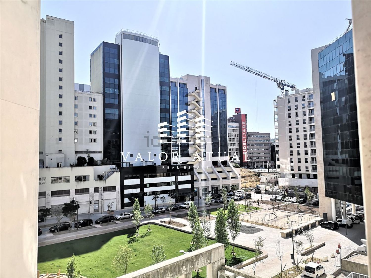出租公寓 t1在Avenida Columbano Bordalo Pinheiro - 视线