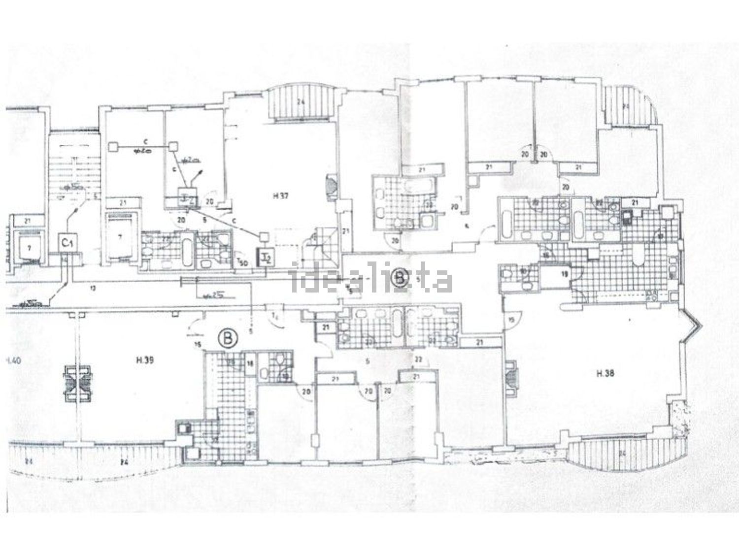 顶层公寓出售在 Casa da Música - 平面图