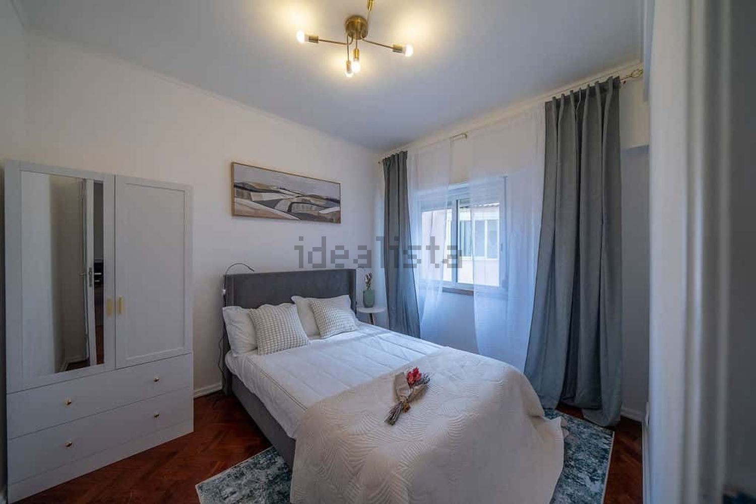 出租公寓 t3在Rua do Conde de Redondo, 127 - 卧室