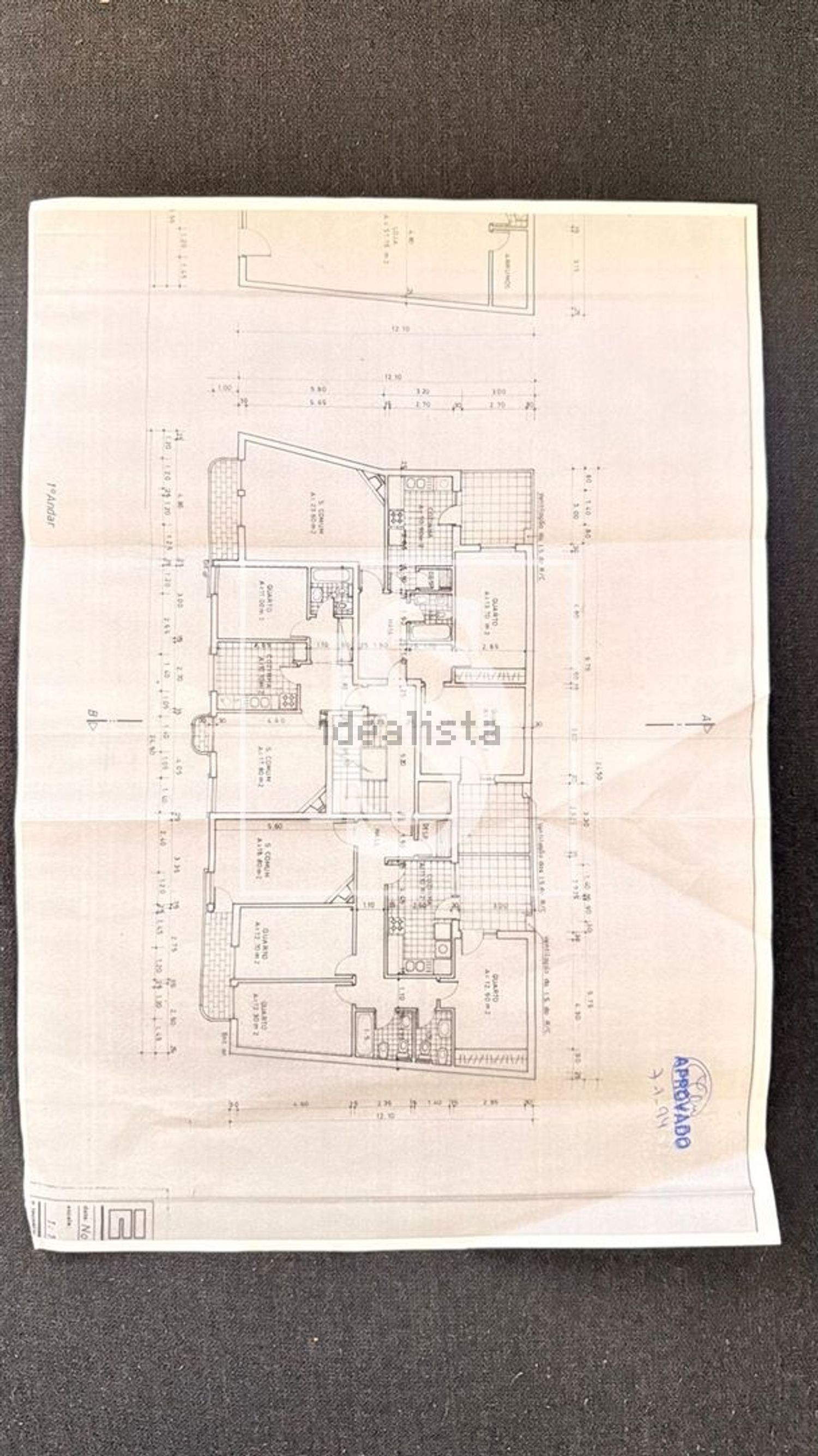 公寓 t1出售在Avenida Humberto Delgado, 5 - 平面图