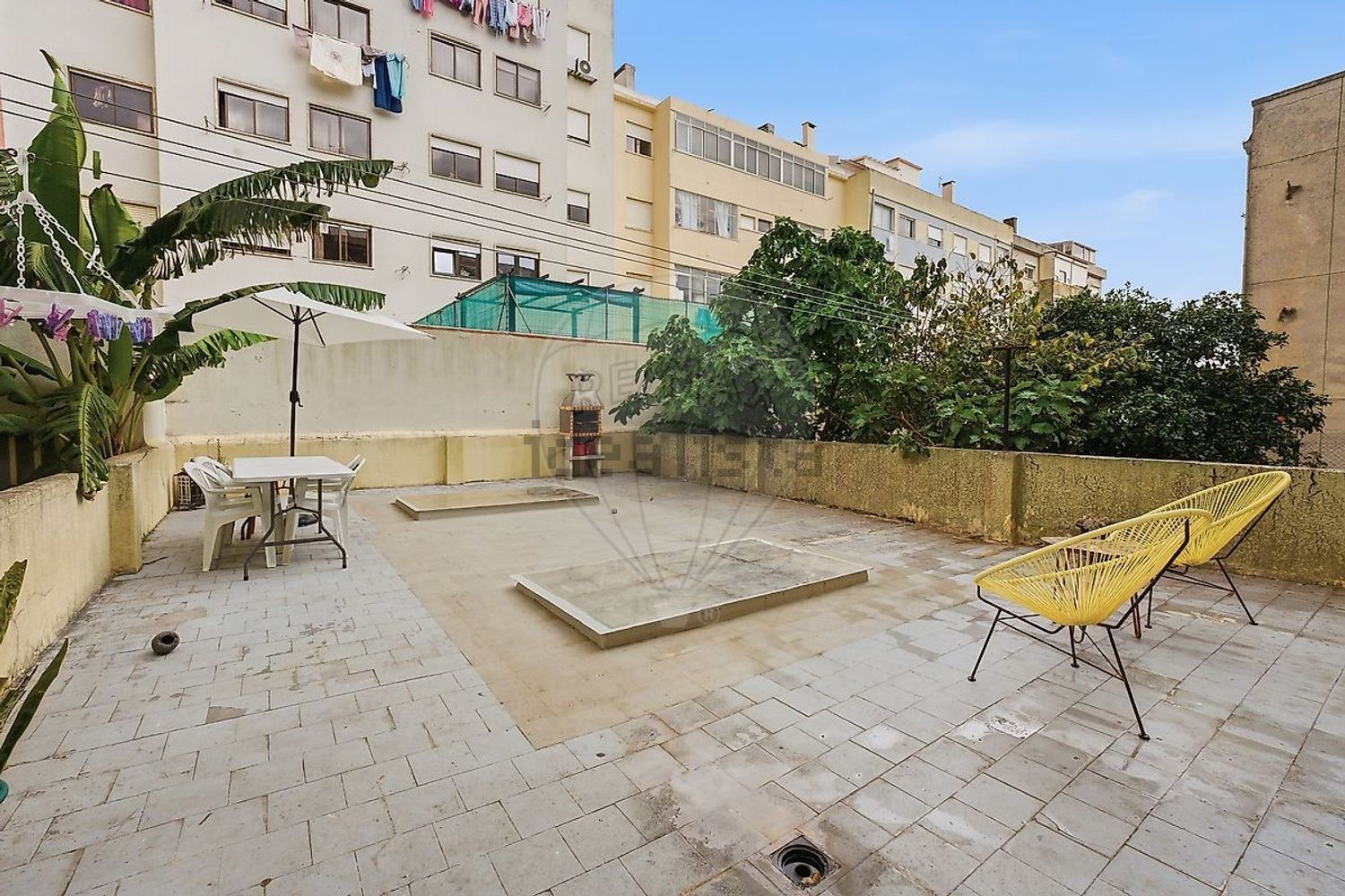 公寓 t2出售在Rua Mateus Vicente de Oliveira - 阳台