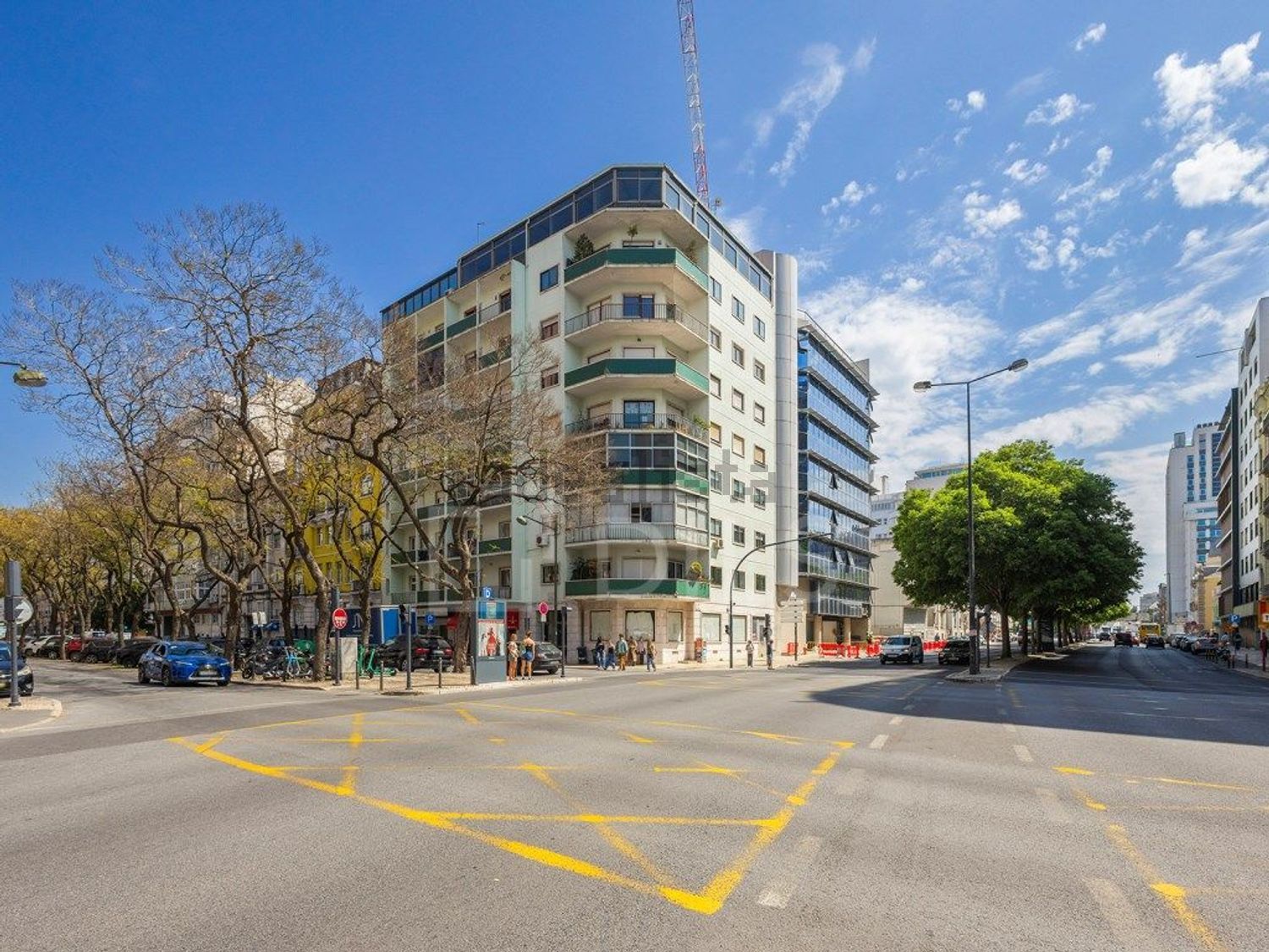 出租公寓 t3在Avenida 5 de Outubro - 视线