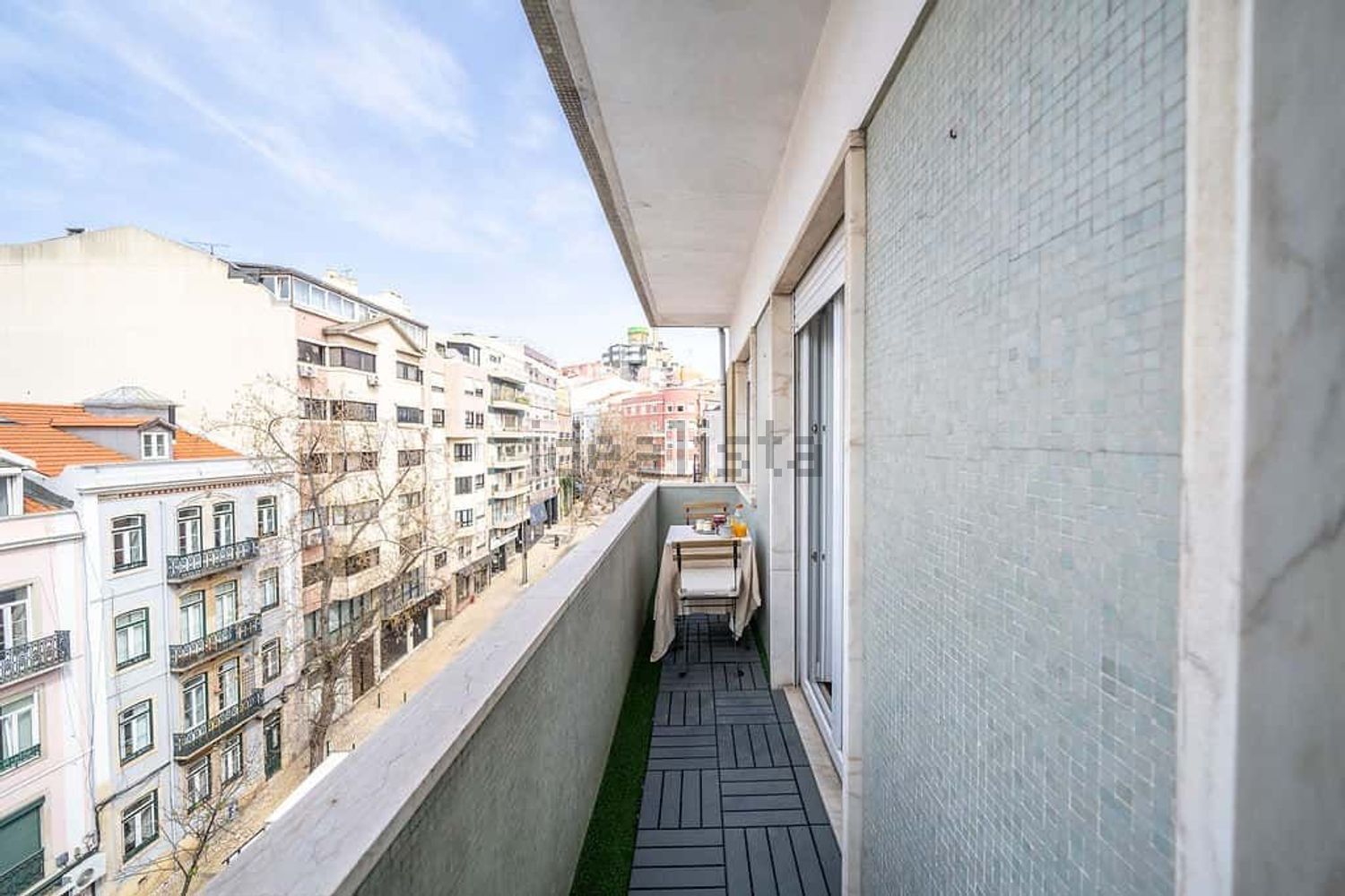 出租公寓 t3在Rua do Conde de Redondo, 127 - 阳台