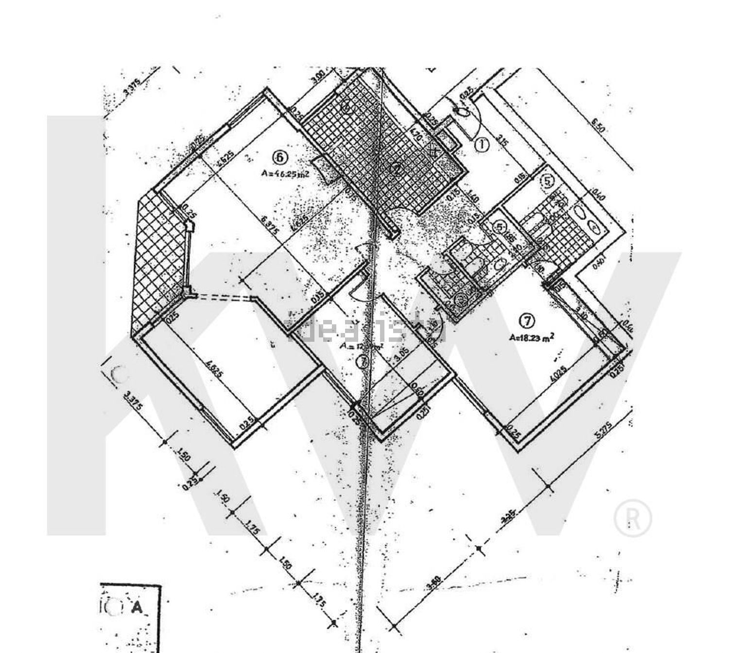 公寓 t2出售在Rua Instituto Conde de Agrolongo, 31 - 平面图