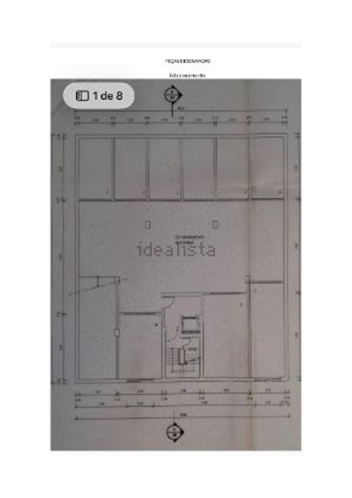 出租公寓 t3在Rua António da Conceição Diniz, 41 - 平面图