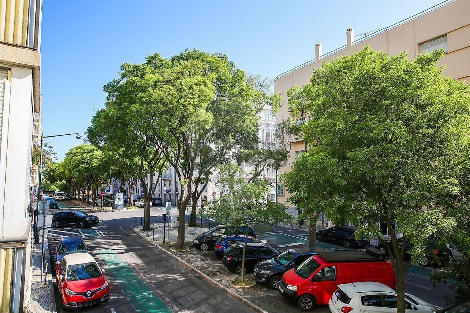 出租公寓 t1在Avenida Praia da Vitória - 视线