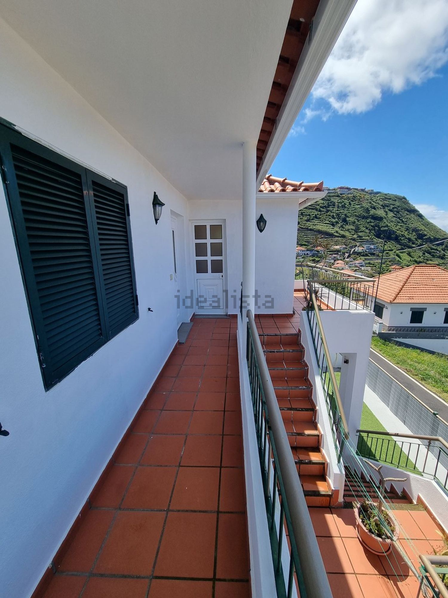 出租公寓 t2在 Arco da Calheta - 阳台
