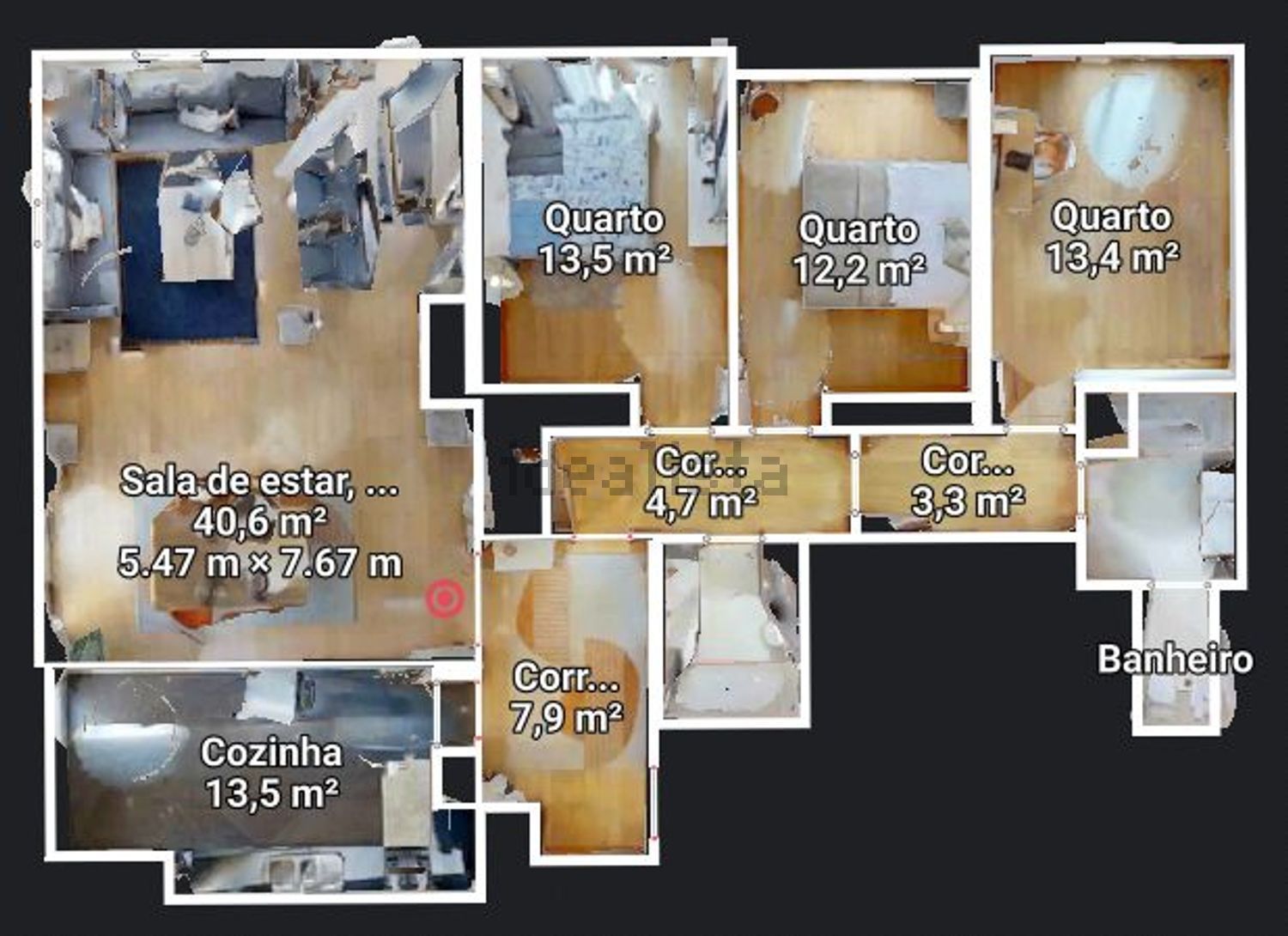 公寓 t3出售在Estrada de Paço de Arcos - 平面图