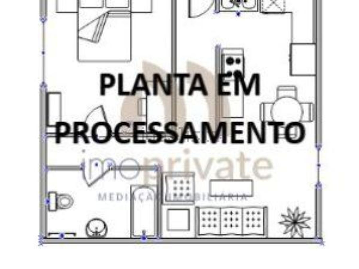 公寓 t2出售在Praceta 19 de Março - 平面图