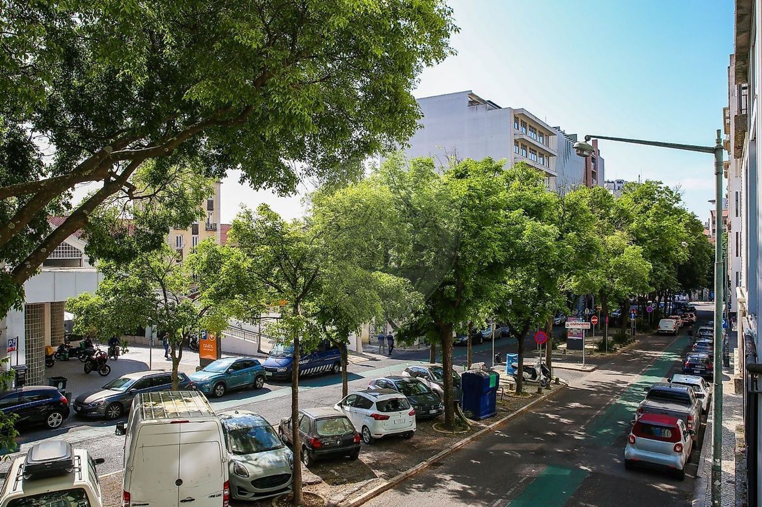 出租公寓 t1在Avenida Praia da Vitória - 视线